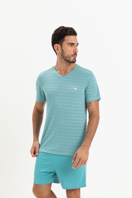 PIJAMA CURTO MASCULINO PLUME - CLASSICO PLUME
