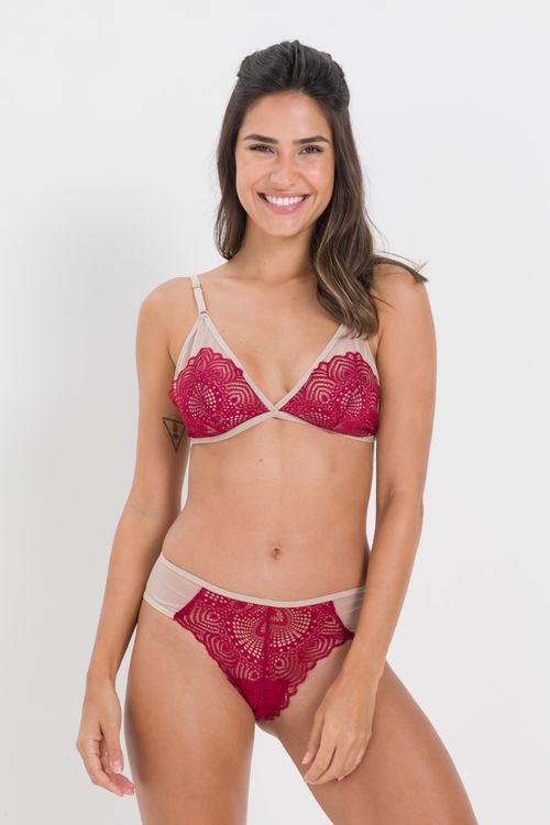 CALCINHA DE RENDA - LINGERIE