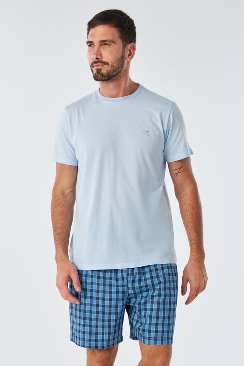 PIJAMA CURTO MASCULINO - CLÁSSICOS CAMBRAIA II