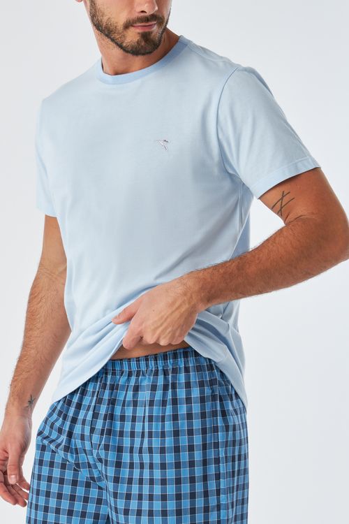 PIJAMA CURTO MASCULINO - CLÁSSICOS CAMBRAIA II