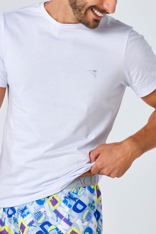 SAMBA CANÇÃO ACETINADA MASCULINA - FRIENDS FRESH
