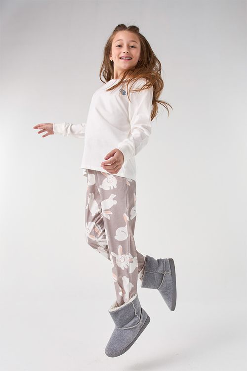 PIJAMA LONGO JUVENIL UNISSEX - BUNNY