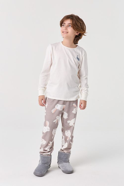 PIJAMA LONGO JUVENIL UNISSEX - BUNNY