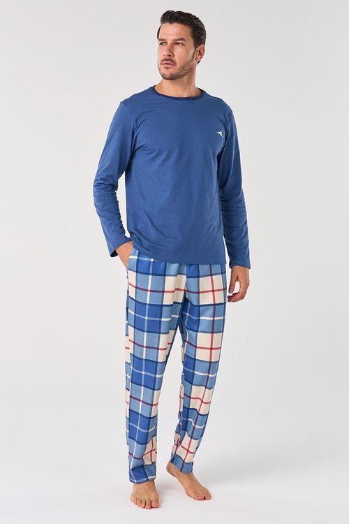 PIJAMA LONGO MASCULINO - ROYAL FLUSH