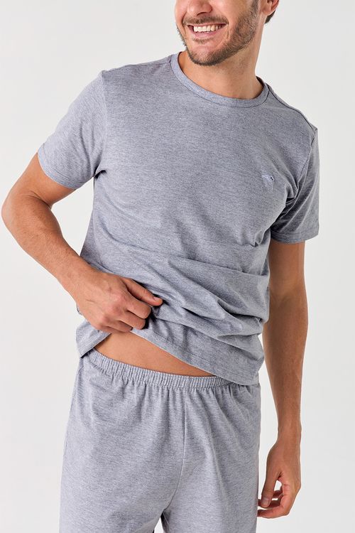 PIJAMA CURTO DE ALGODÃO - ETERNO MASCULINO