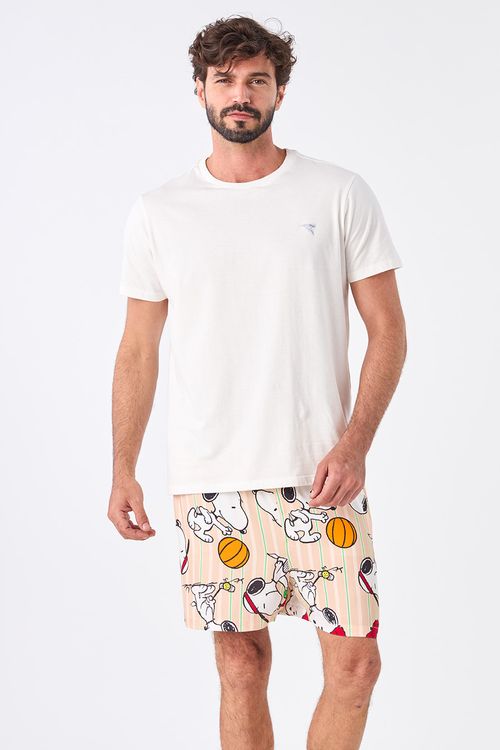 SAMBA CANÇÃO ACETINADA - SNOOPY SPORTS