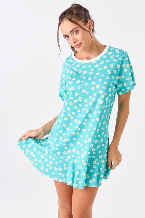 CAMISOLA AMPLA COM BABADOS - BRISA