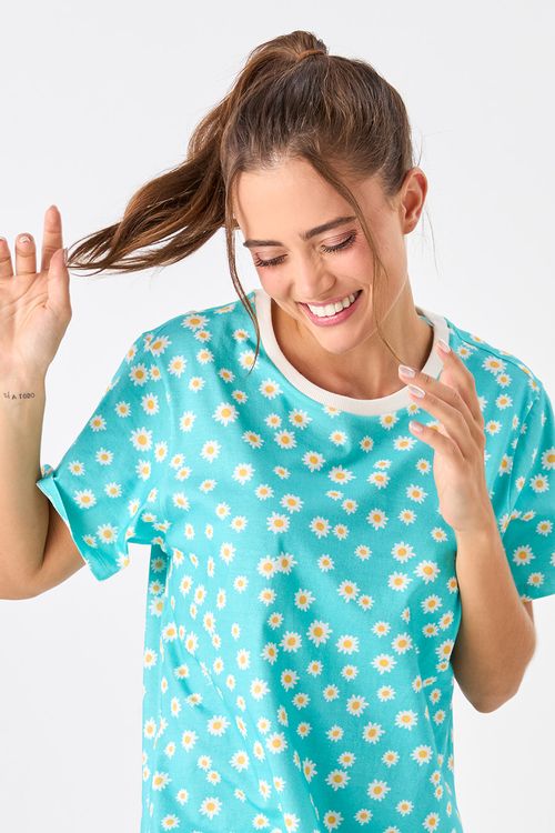 CAMISOLA AMPLA COM BABADOS - BRISA