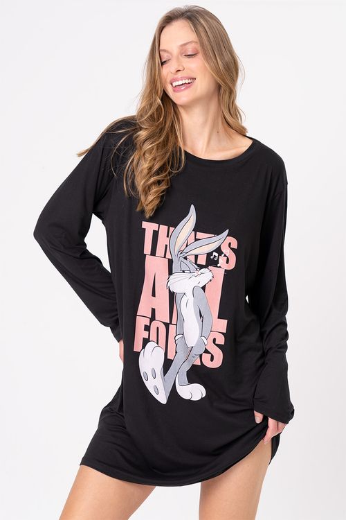 CAMISOLA MANGA LONGA - LOONEY HOLLYWOOD