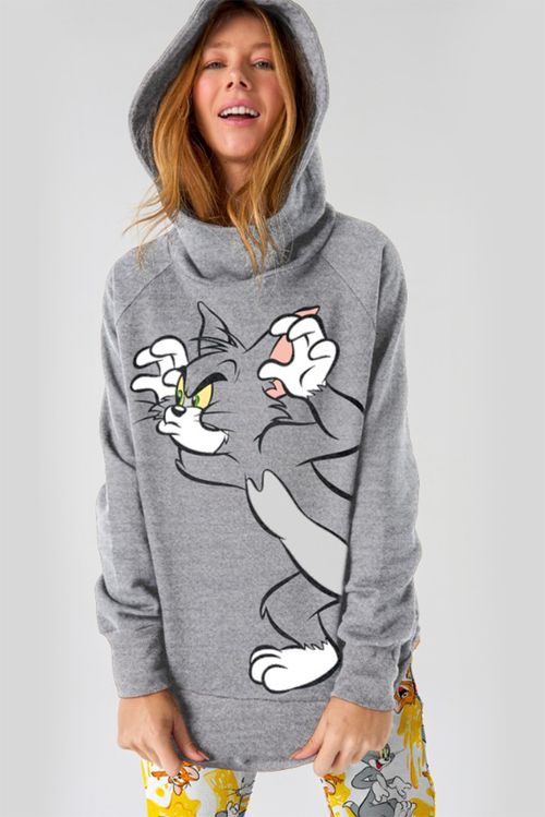 MOLETOM UNISSEX - DIGA CHEESE - TOM E JERRY