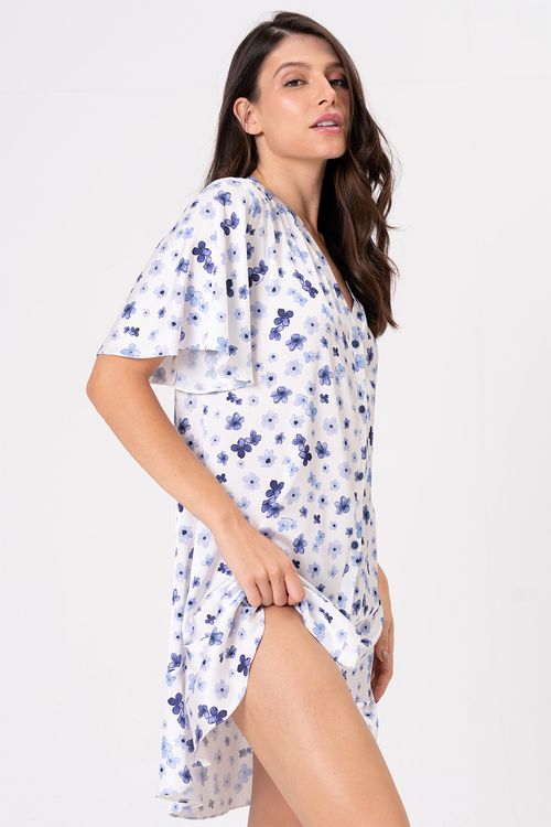 CAMISOLA AMPLA COM BOTÕES - BELLA