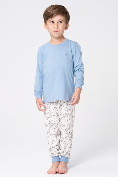 PIJAMA DE MALHA INFANTIL MENINO - PET COLORS