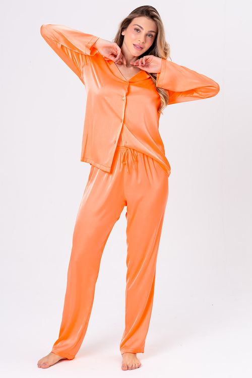 PIJAMA FEMININO AMERICANO ACETINADO - SNOOPY NAUTA
