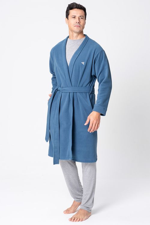 ROBE DE SOFT MASCULINO AZUL- CLÁSSICOS SOFT