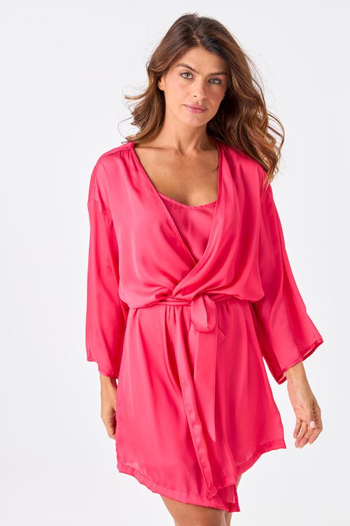 ROBE ACETINADO - CLÁSSICOS ACETINADOS ÁGATA ROSA