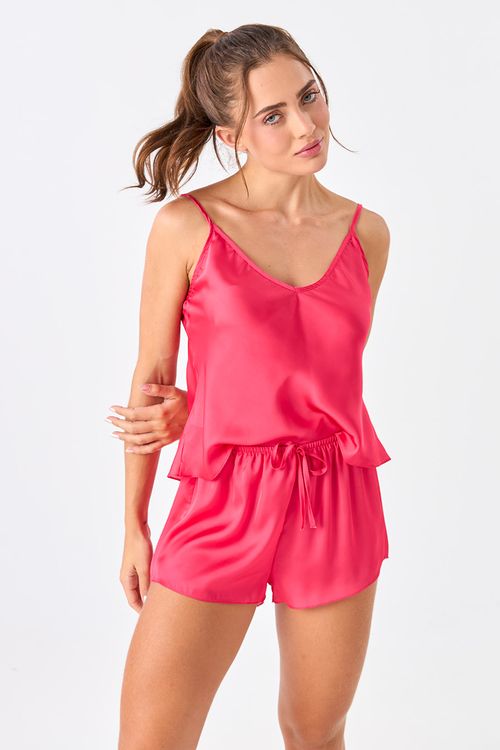 SHORT DOLL ACETINADO - CLÁSSICOS ACETINADOS ÁGATA ROSA