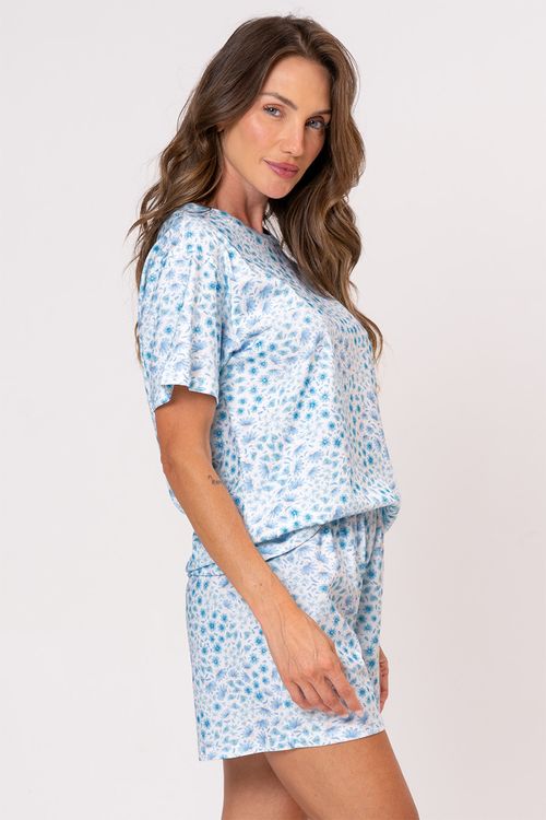 PIJAMA FEMININO DE ALGODÃO - RAIZES